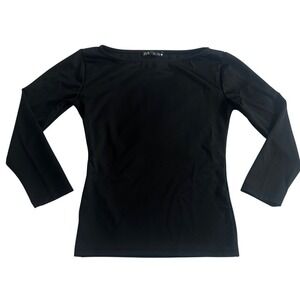 Zara Black Long Sleeve Women's Top
